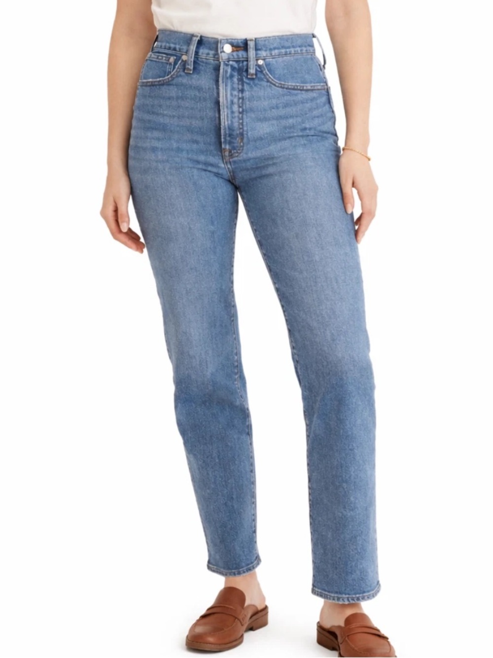 MADEWELL THE MID-RISE PERFECT
VINTAGE JEAN Straight Leg